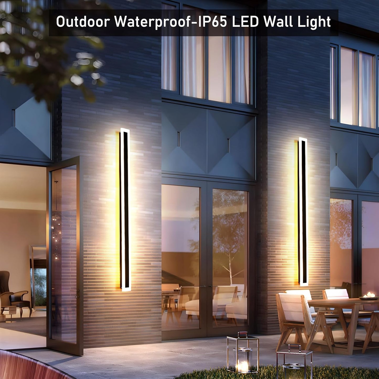 Threshold Outdoor LED Wall Light