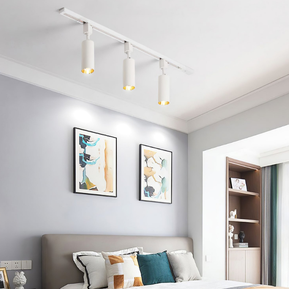 LED Track Lighting with Integrated LED and Adjustable Rail - Architectural Style
