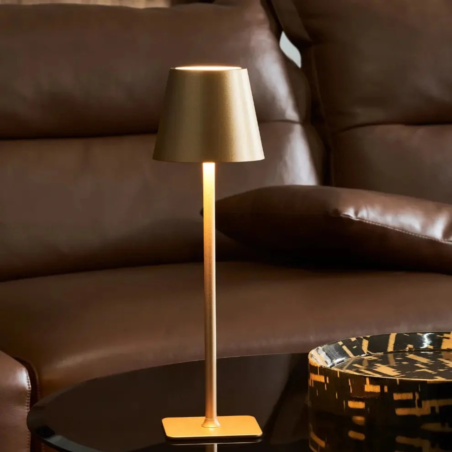 Lampe de table à intensité variable - Lumière tactile sans fil moderne scandinave