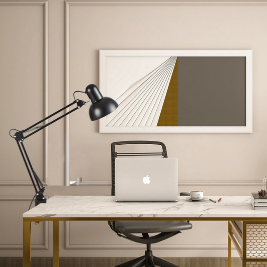Modern Color Metal Architect Desk Lamp - Flexible Clamp Mount Light
