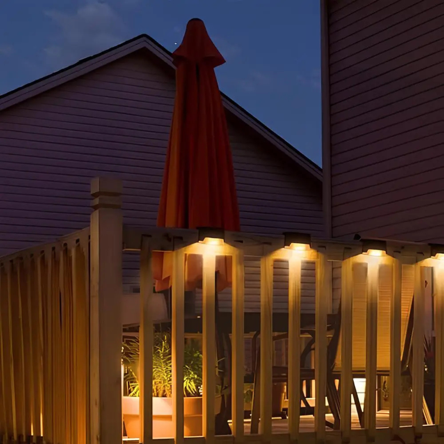 Solar Wedge Outdoor Step Lights