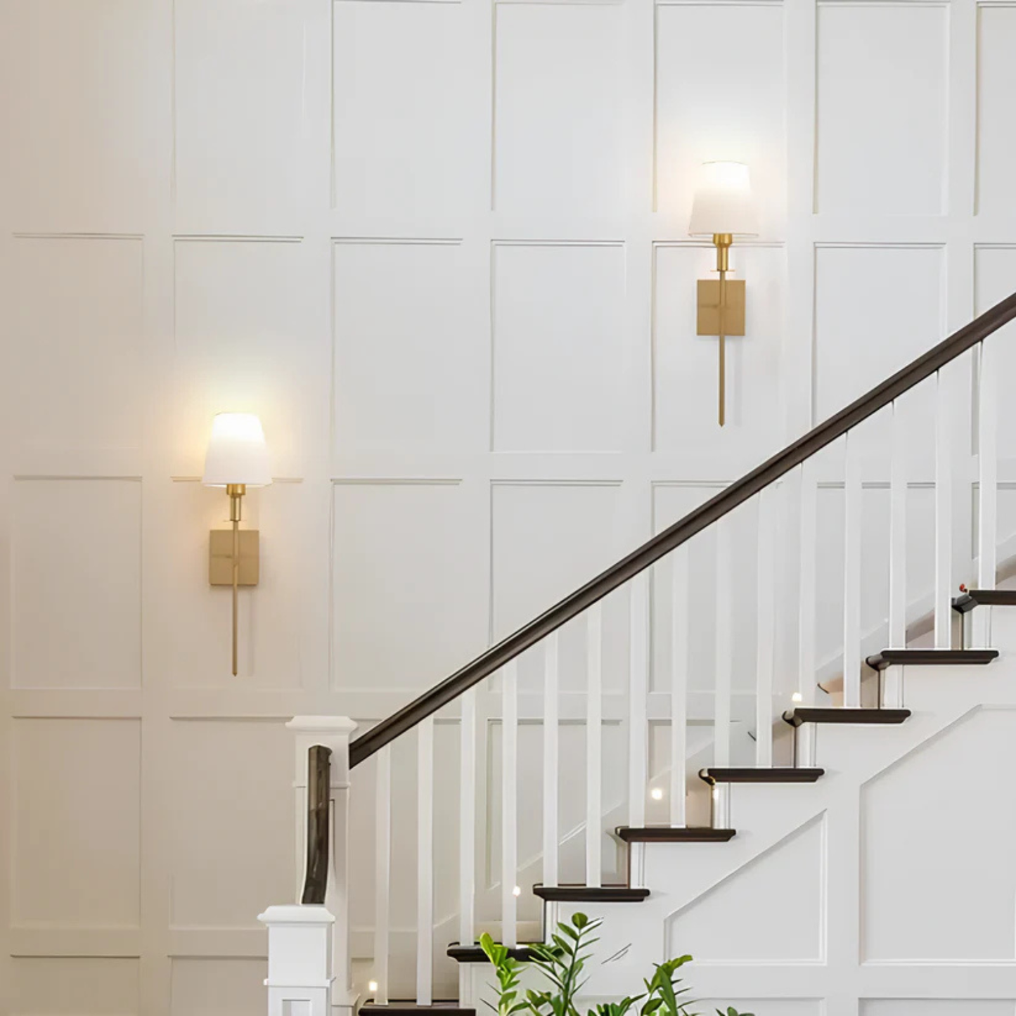 Applique murale sans fil - Applique élégante moderne - Commande à distance