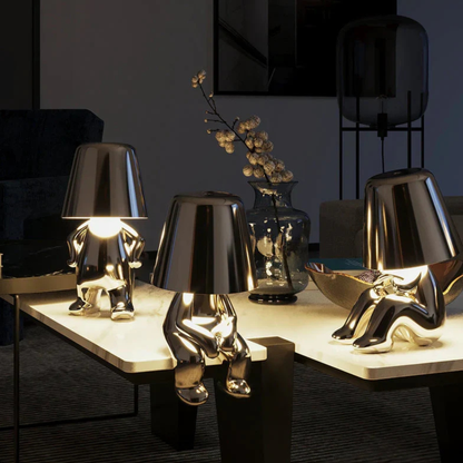 Touch-Control Table Lamp Figurine