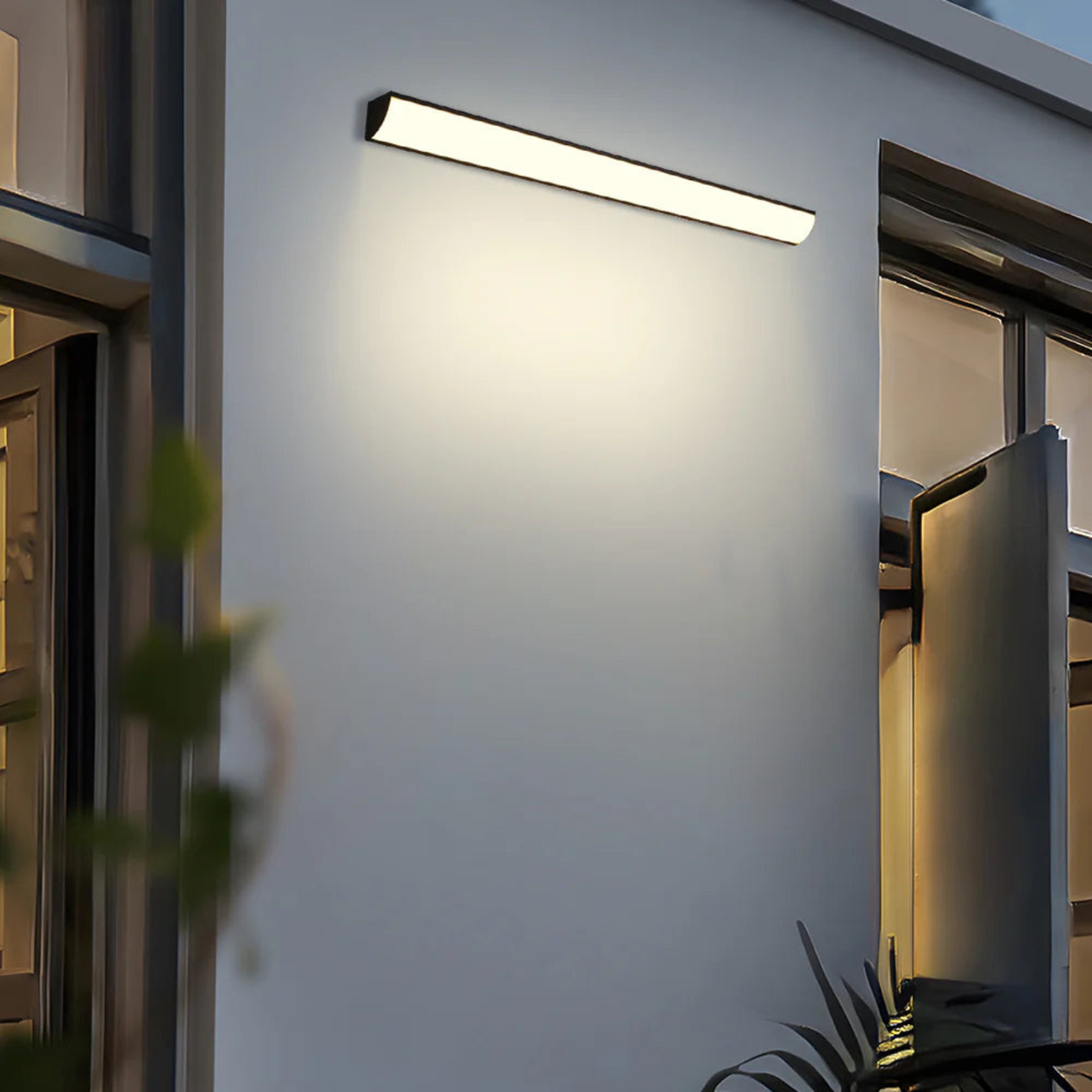 Modern Linear Beam Outdoor LED Wall Light