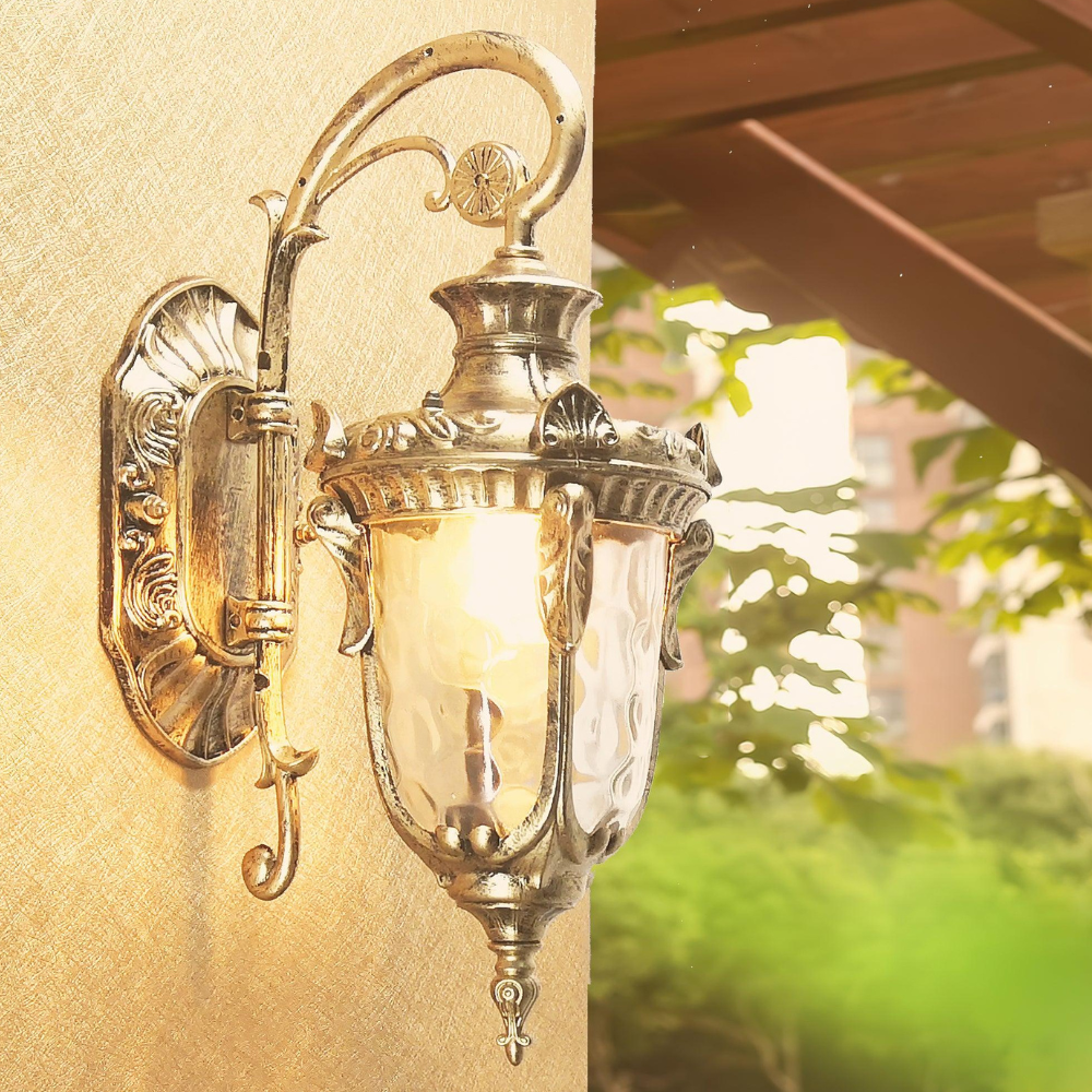 Entryway Light Fixtures for Patio Garage and Porch - Vintage European Design