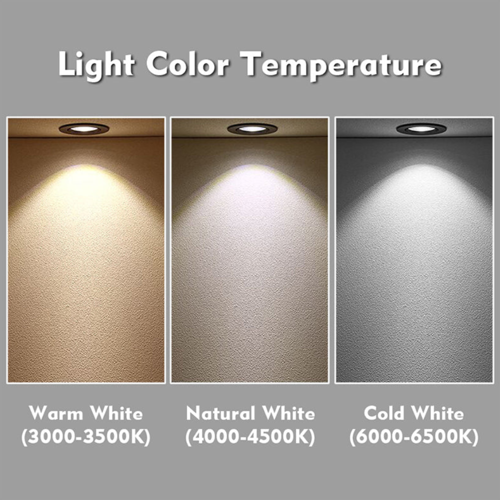 Éclairage encastré sans boîtier - LED COB extérieure dimmable - Angle de faisceau de 60 degrés