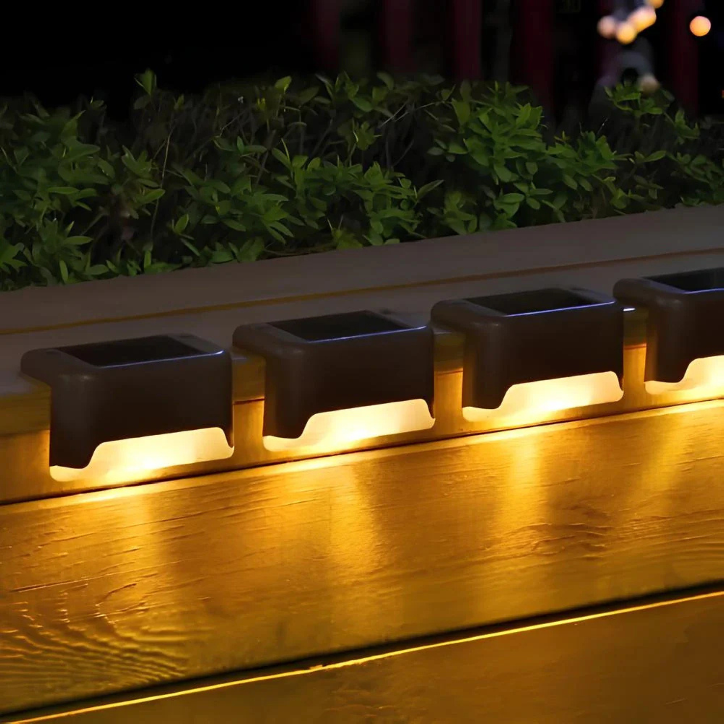 Solar Wedge Outdoor Step Lights