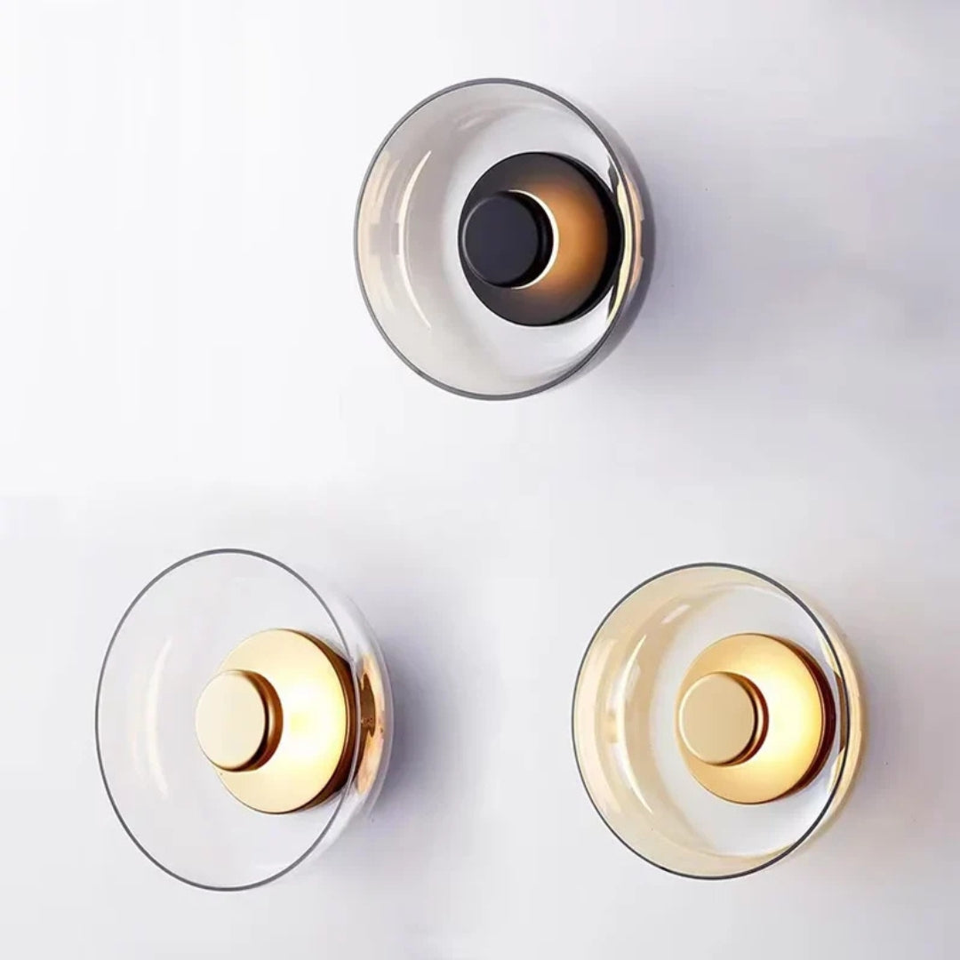 Halo-Leuchte für Decke oder Wand
