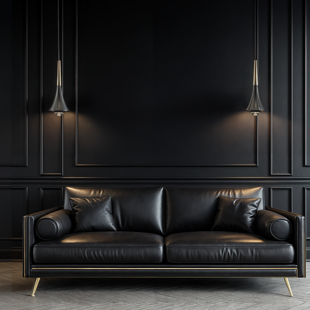 Teardrop Aluminium-Hängeleuchte mit Glasfuß – Modernes Wassertropfen-Design