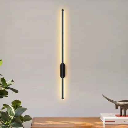 Modern Minimalist Linear LED Wall Sconce - Slim Vertical Wall Lamp