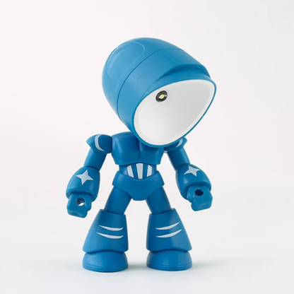 Modern Robot-Inspired Mini LED Lamp - Playful Character Accent Nightlight