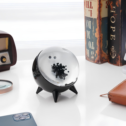 USB Rechargeable Ferrofluid Speaker - Bluetooth Rhythmic Music Display