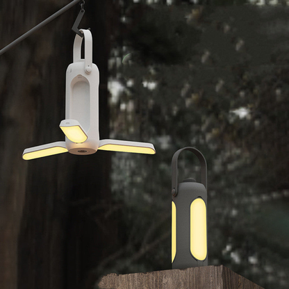 Rechargeable Outdoor Lamp with Warm Glow Glow - Portable Minimalist