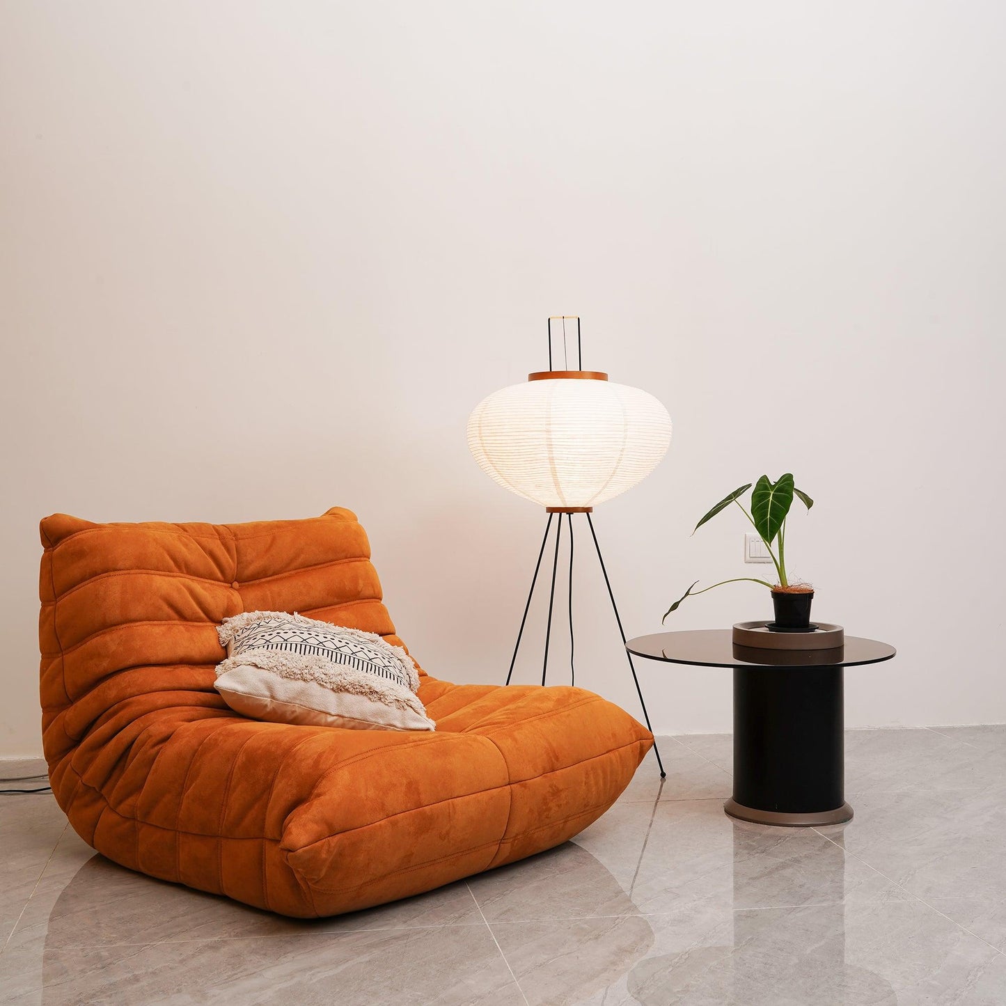 Yugen Mulberry Paper Floor Lamp