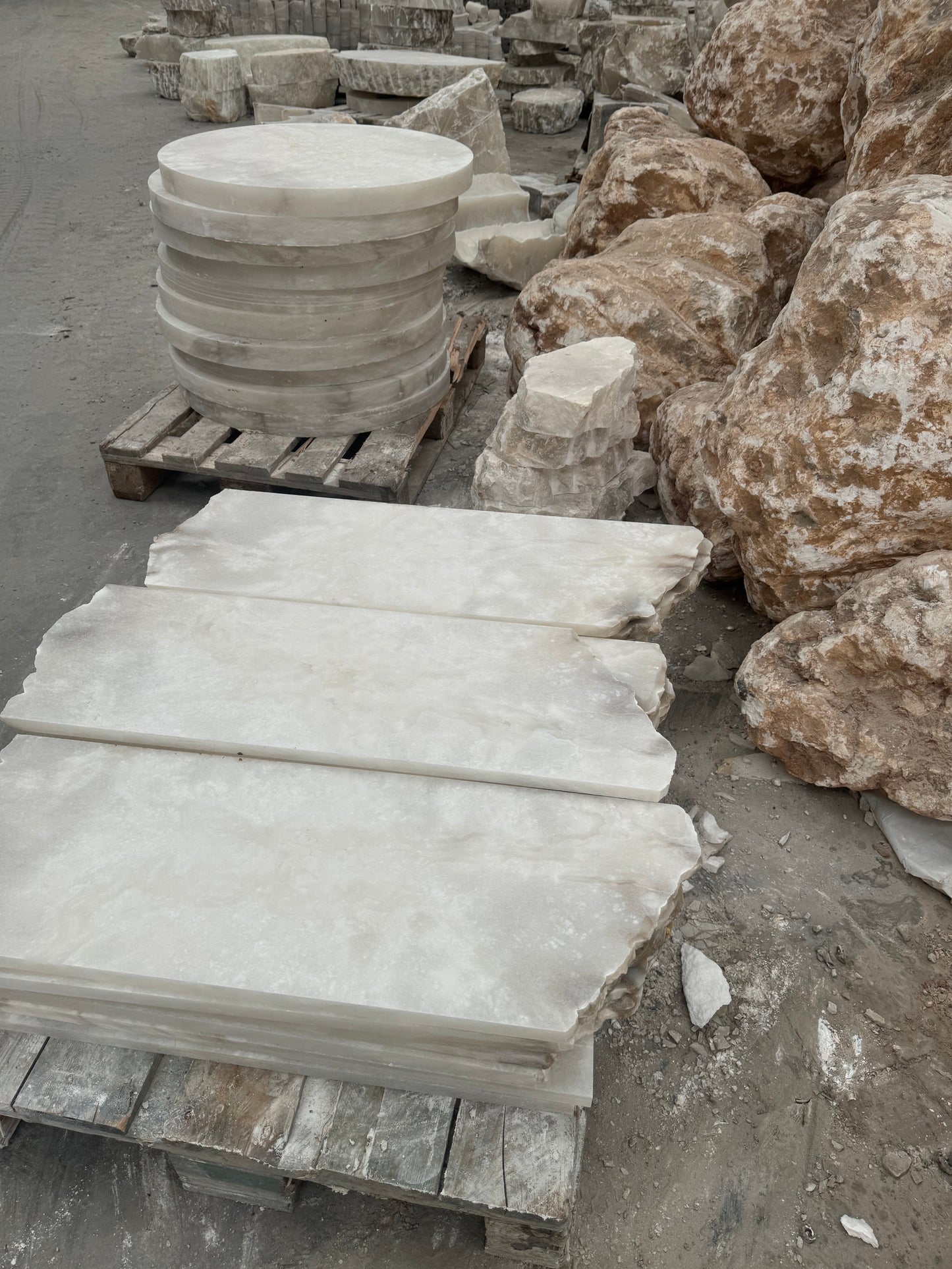 Plinth Stone Table Lamp