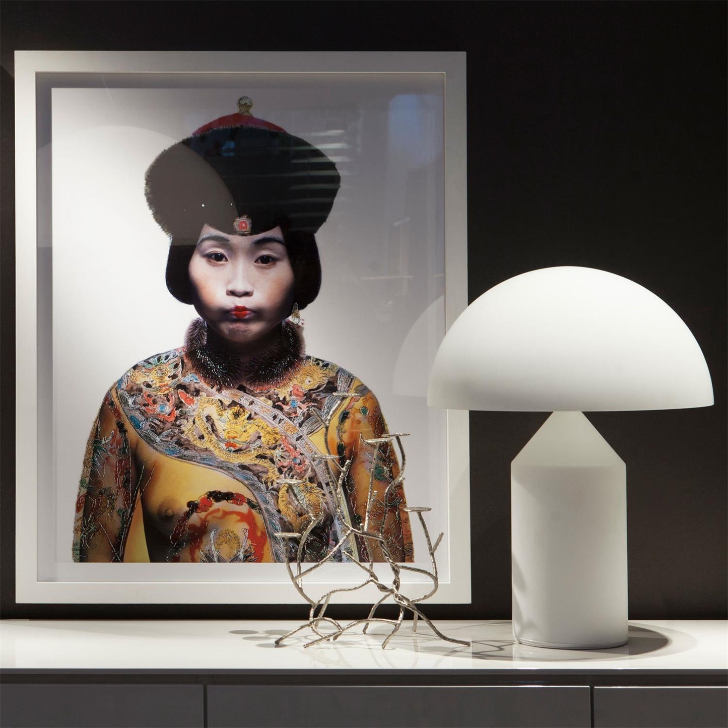 Opaline Table Lamp