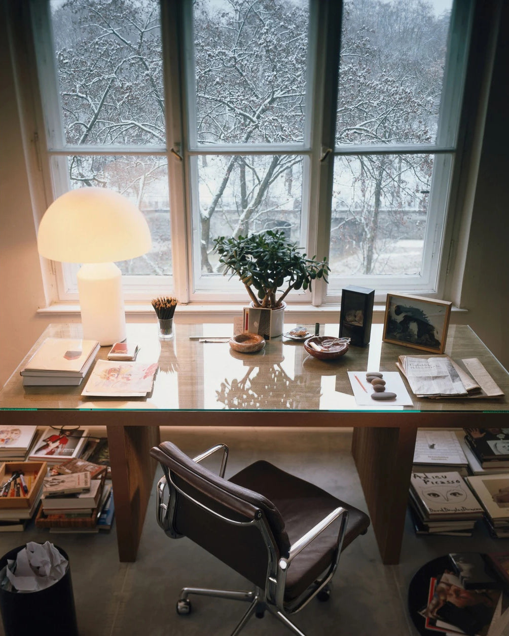 Opaline Table Lamp