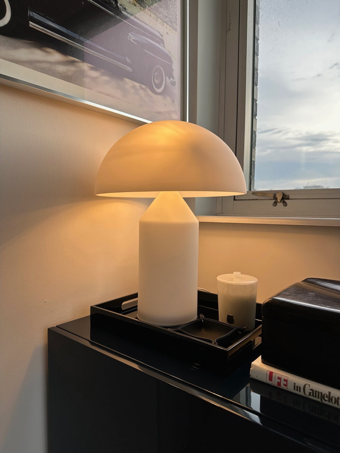 Opaline Table Lamp