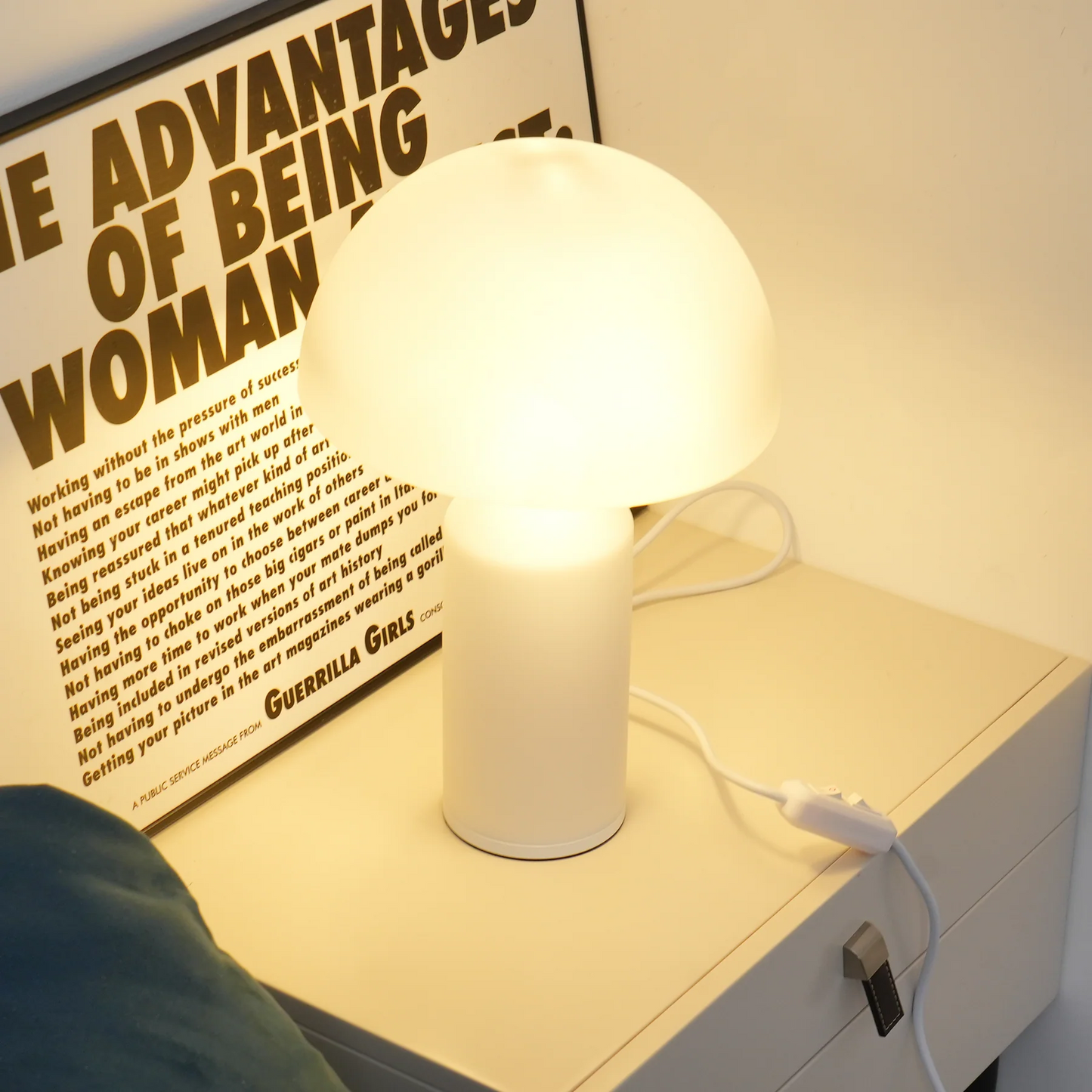 Opaline Table Lamp