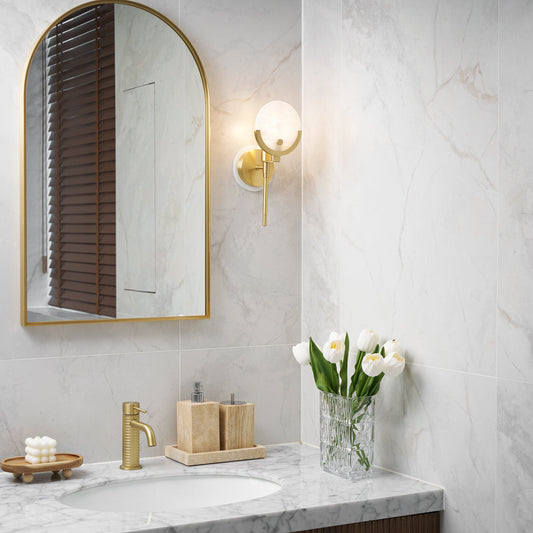 Scepter Brass Wall Sconce