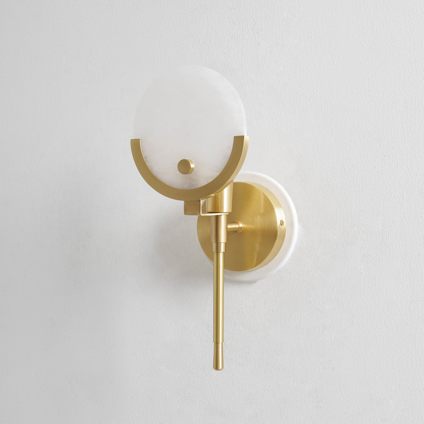 Scepter Messing Wandlampe