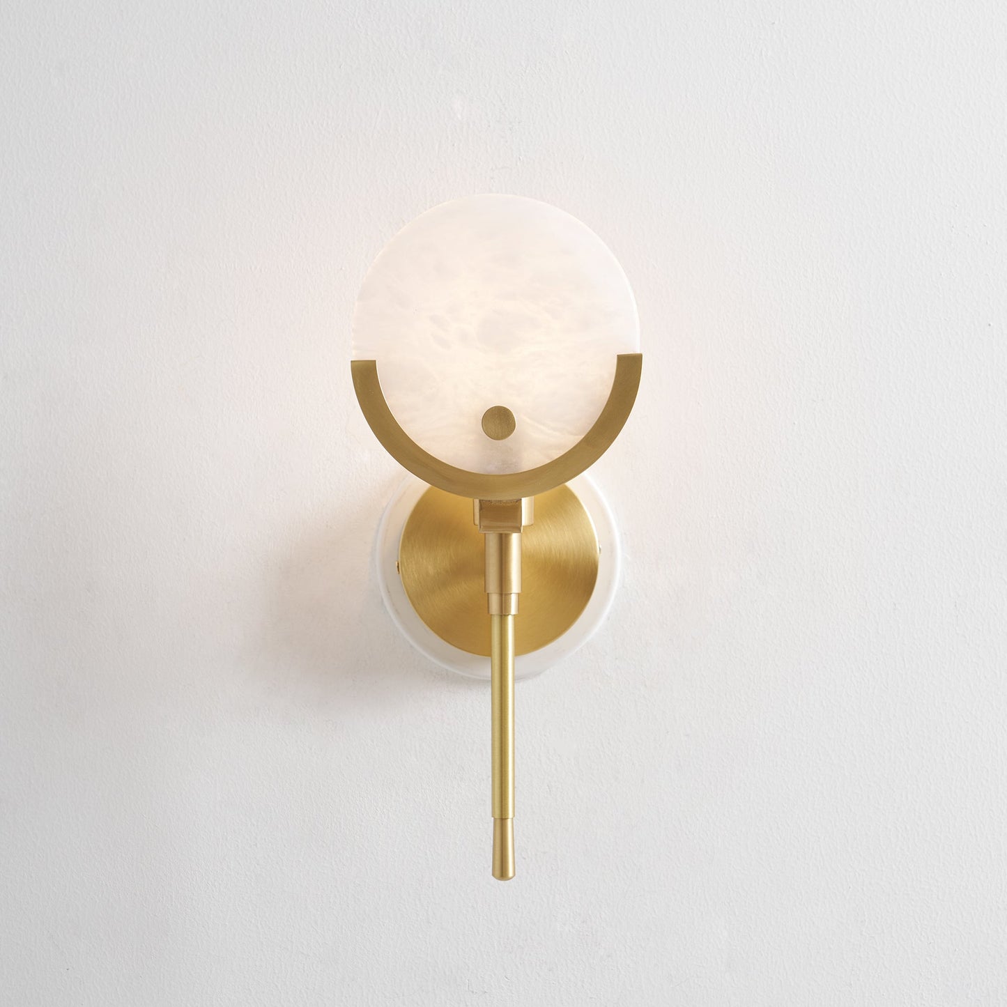 Scepter Messing Wandlampe