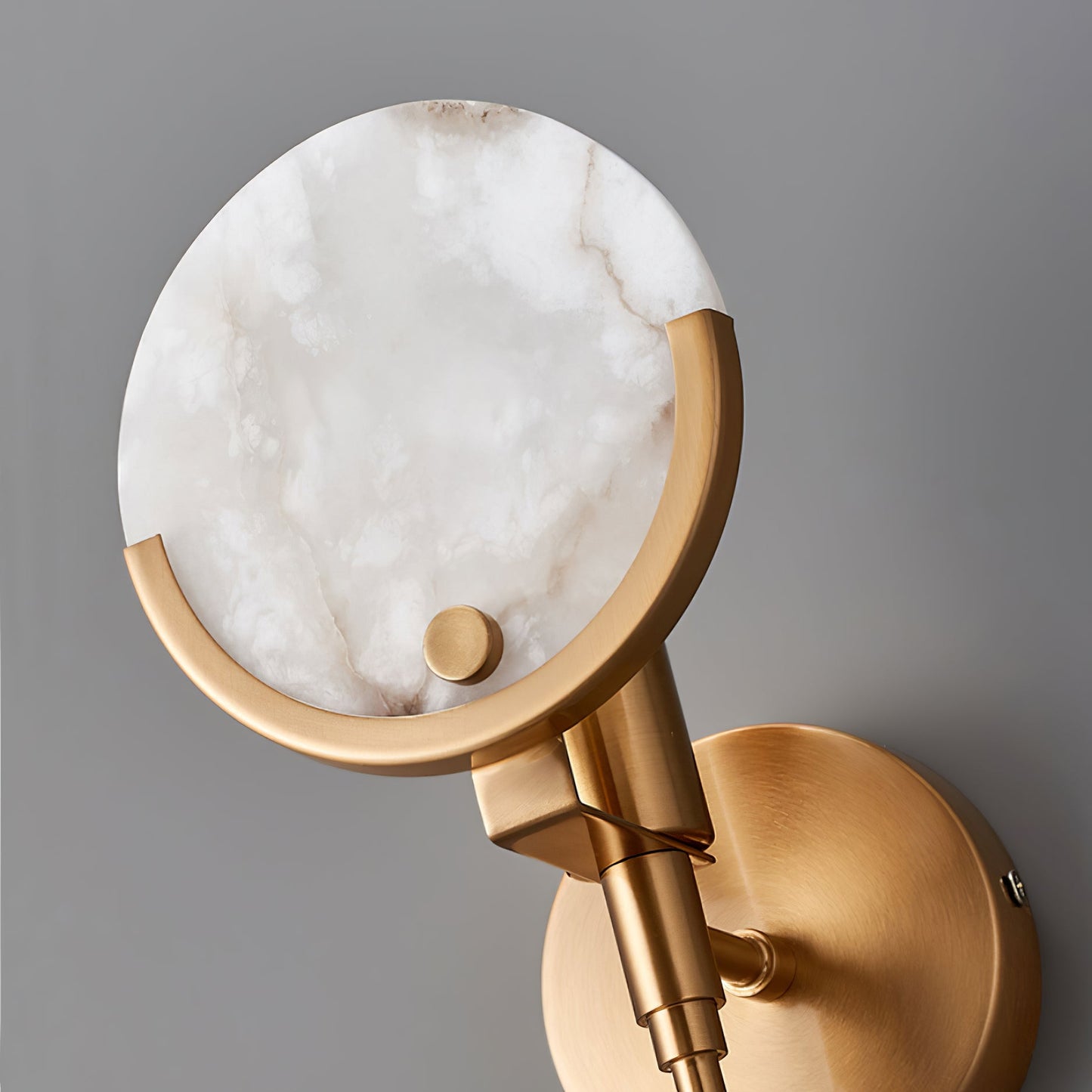 Scepter Messing Wandlampe