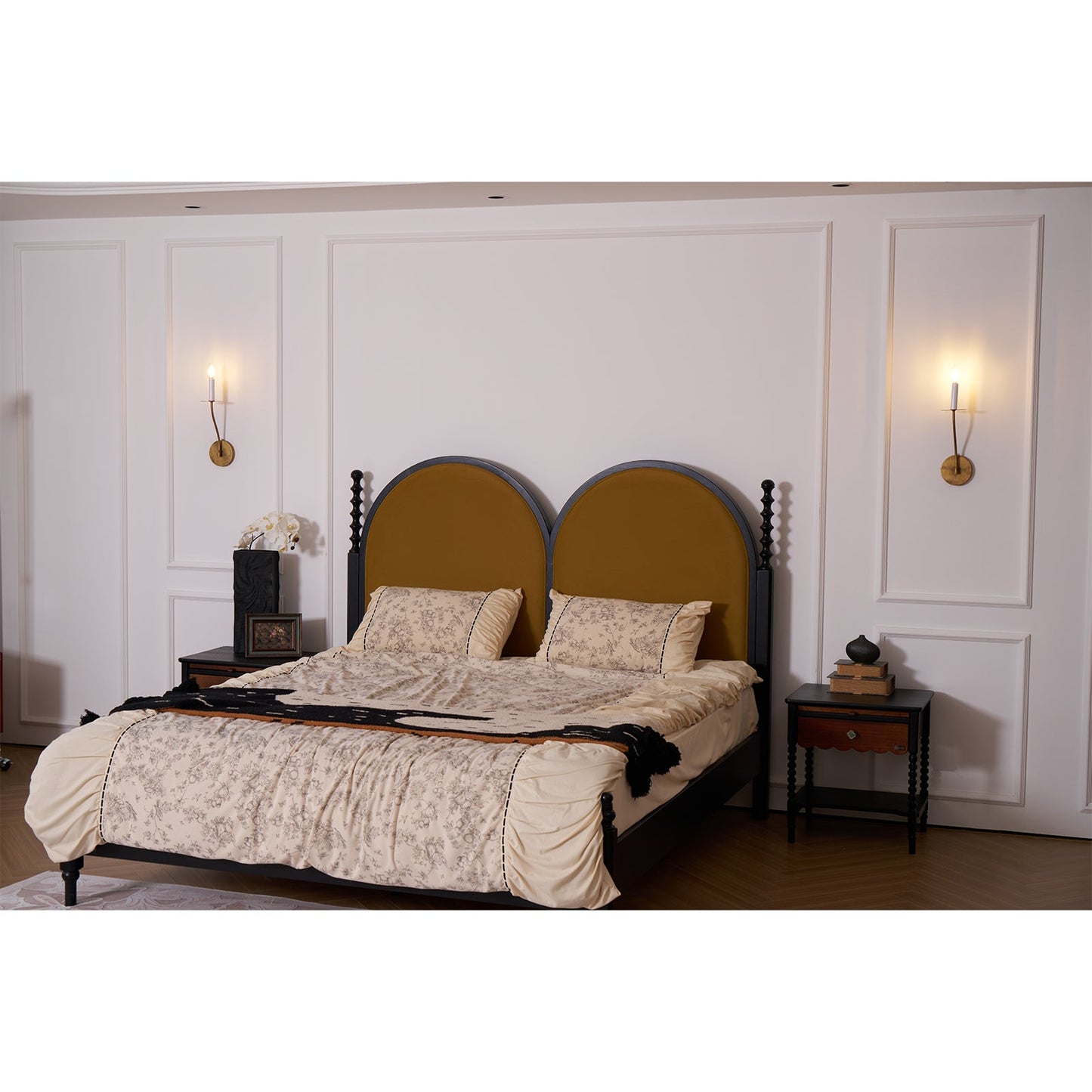 Taper Brass Wall Sconce