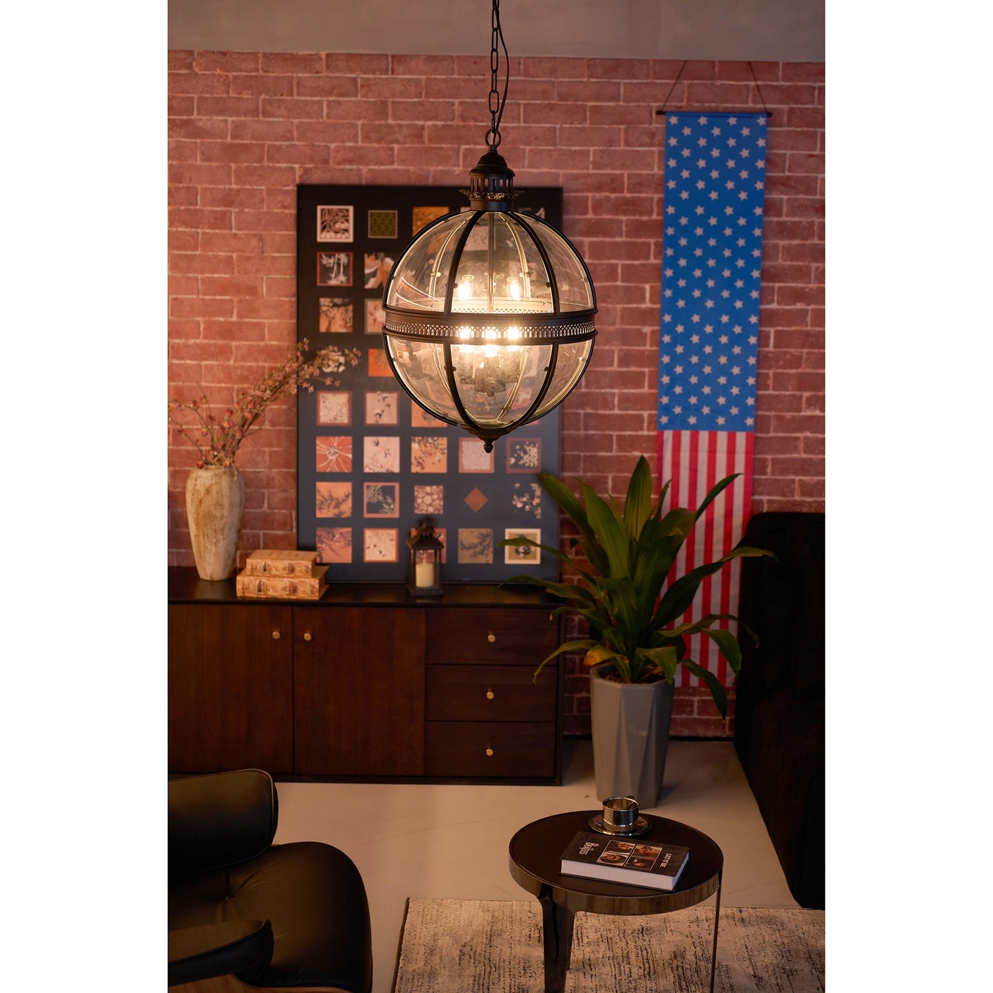 Ashbury Globe Pendant