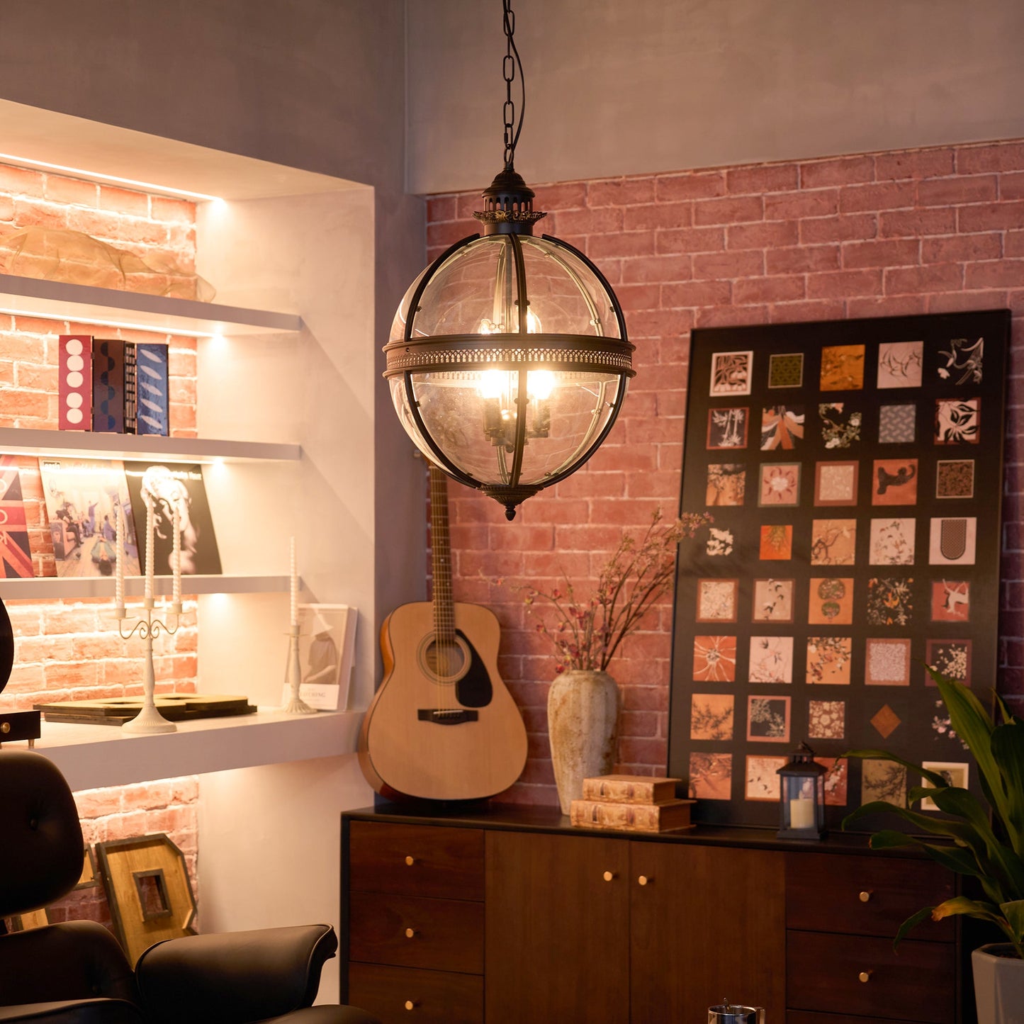 Ashbury Globe Pendant
