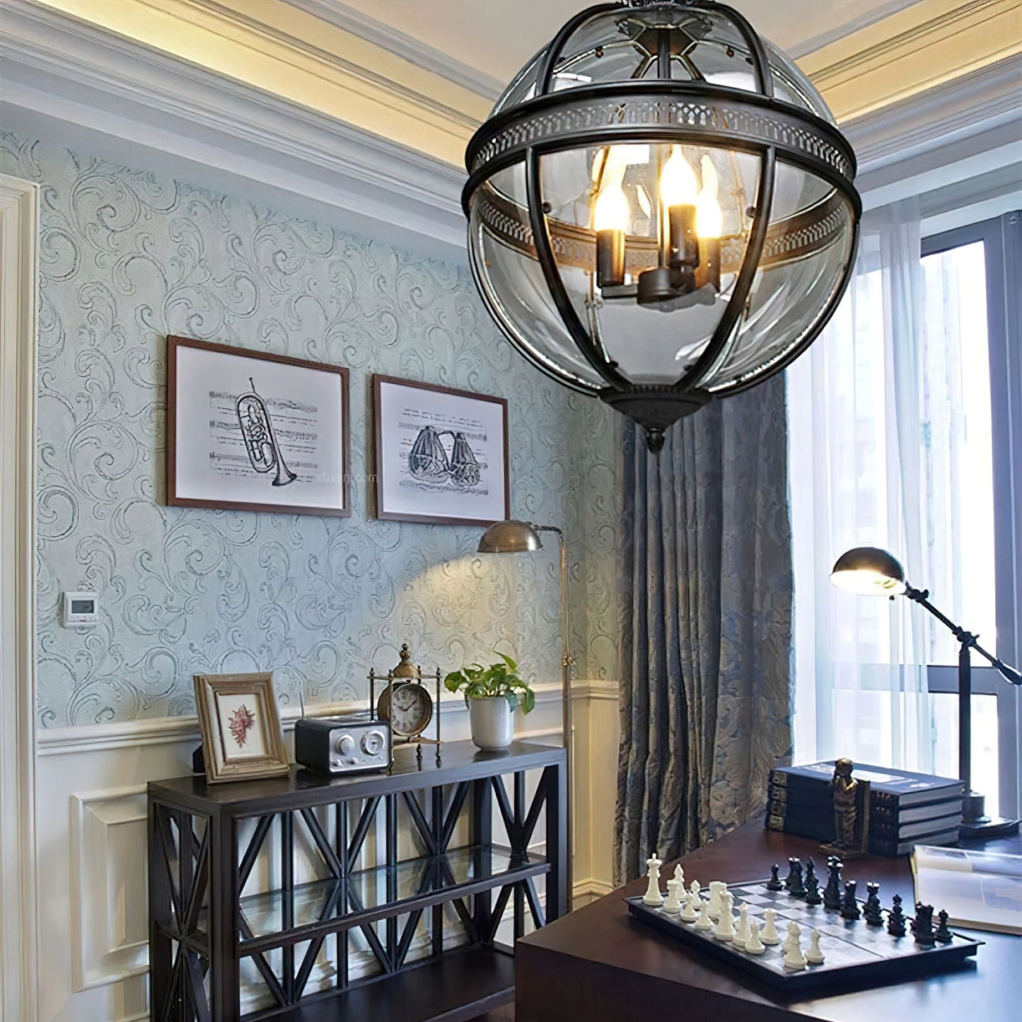 Ashbury Globe Pendant