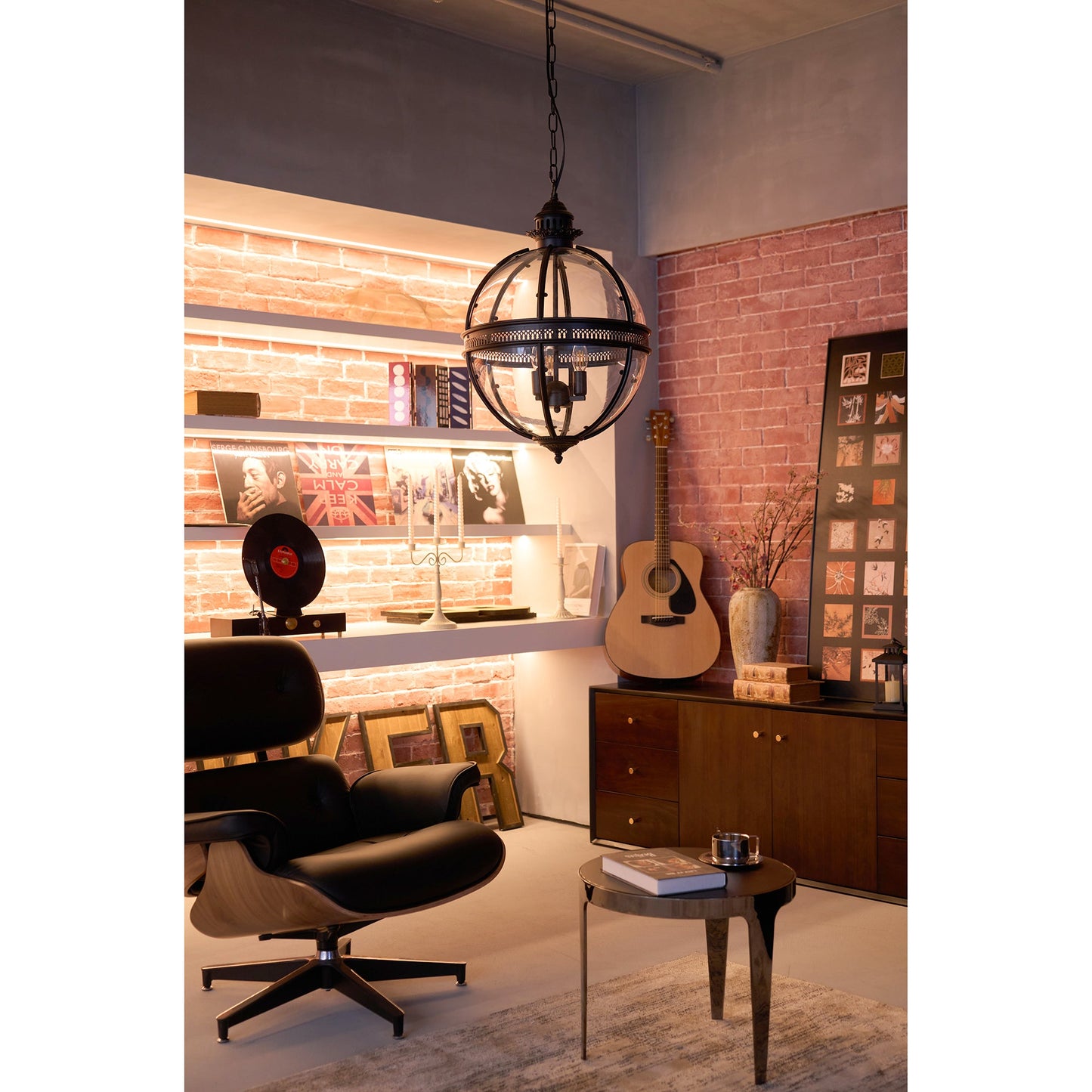 Ashbury Globe Pendant