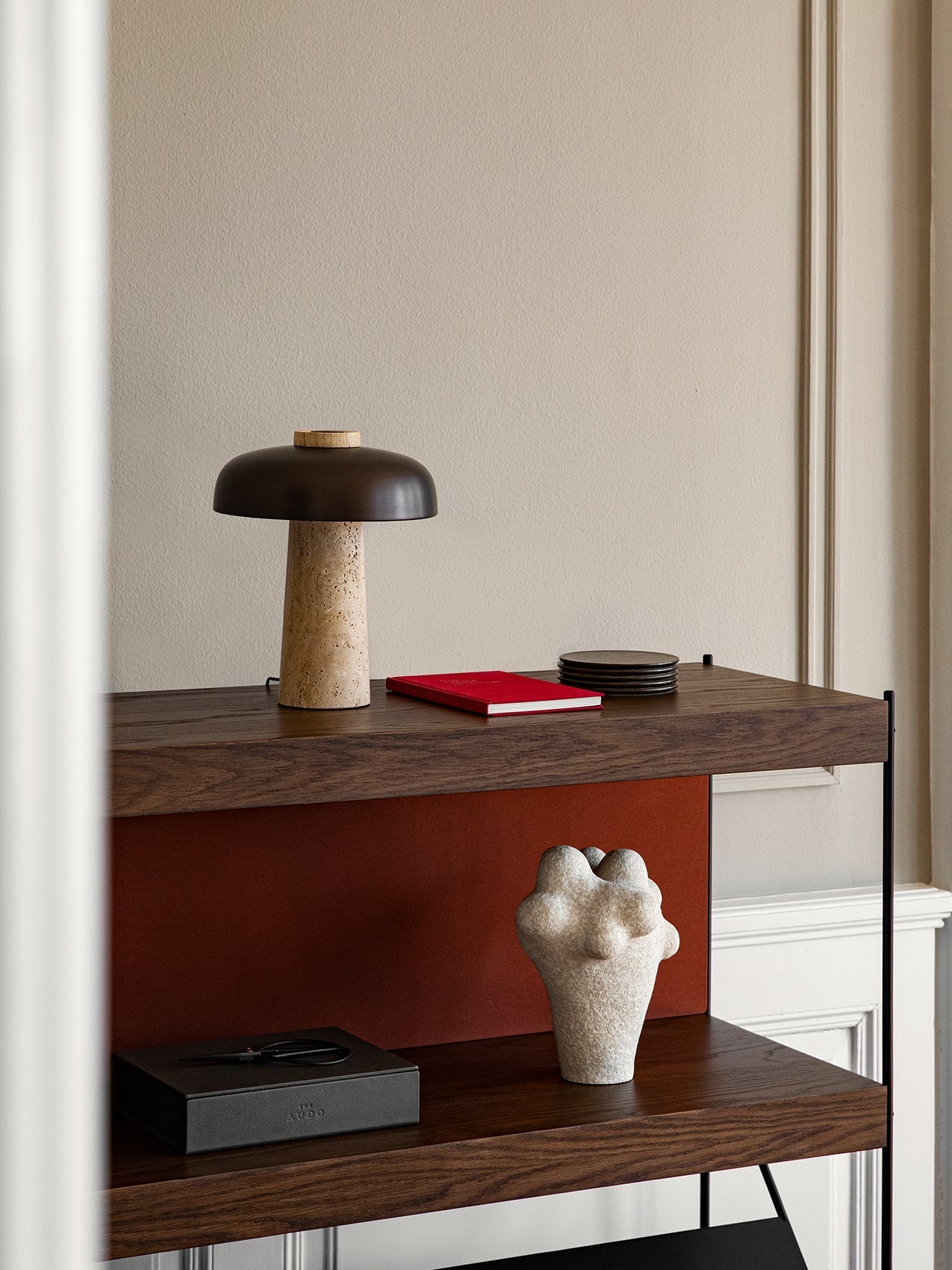Tibur Stone Table Lamp