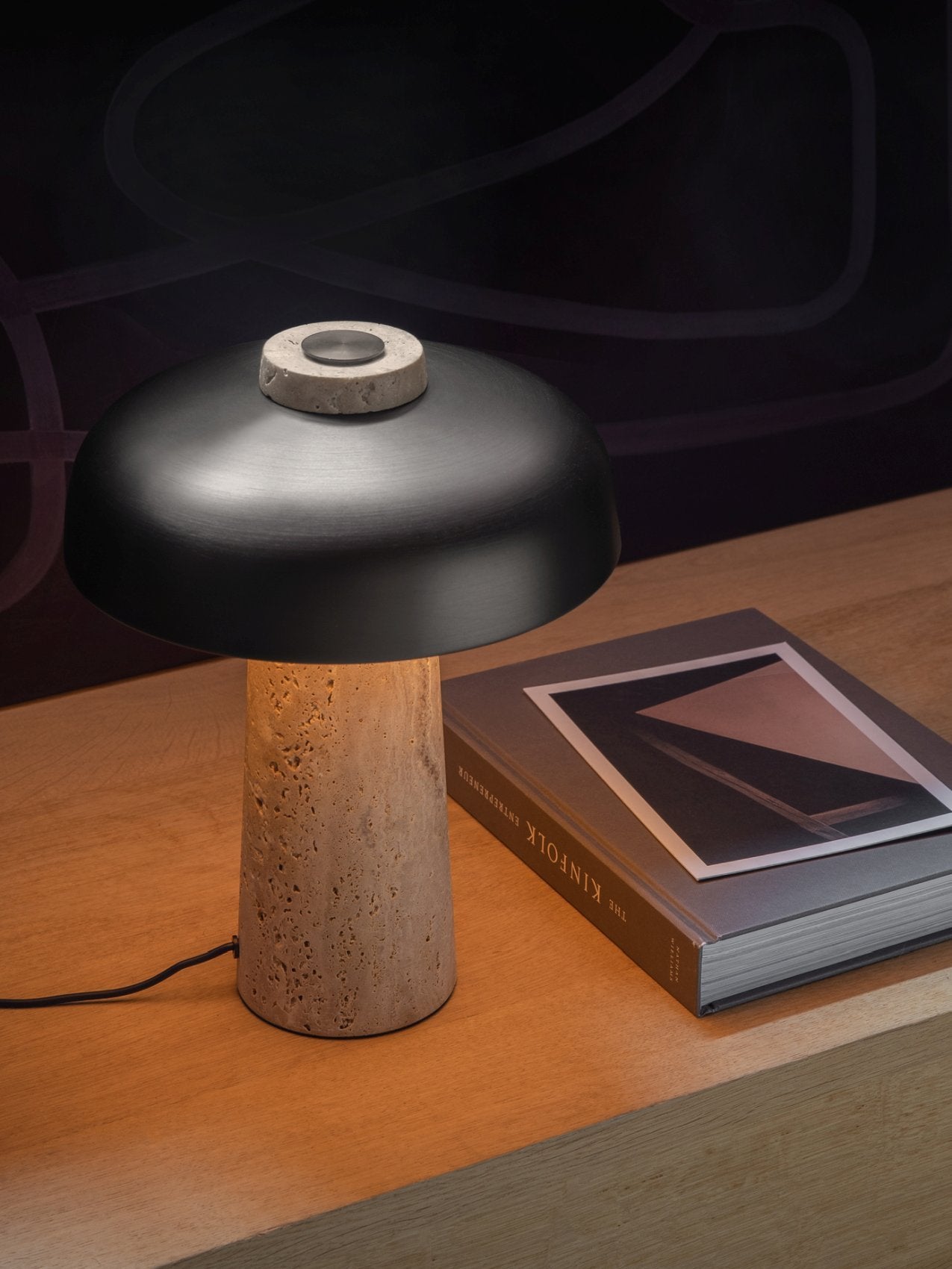 Tibur Stone Table Lamp