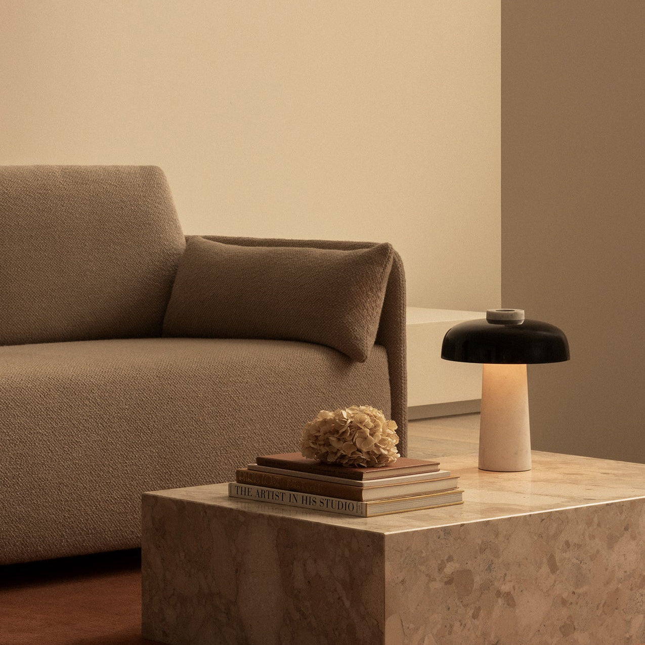 Tibur Stone Table Lamp