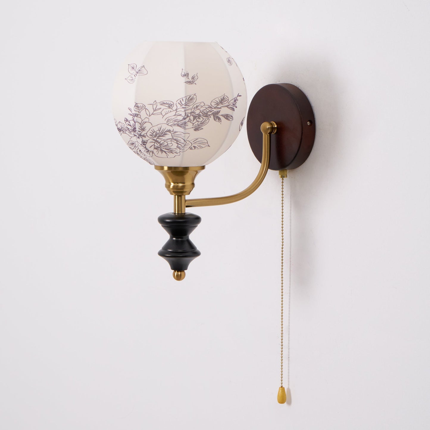 Pomander Fabric Wall Sconce