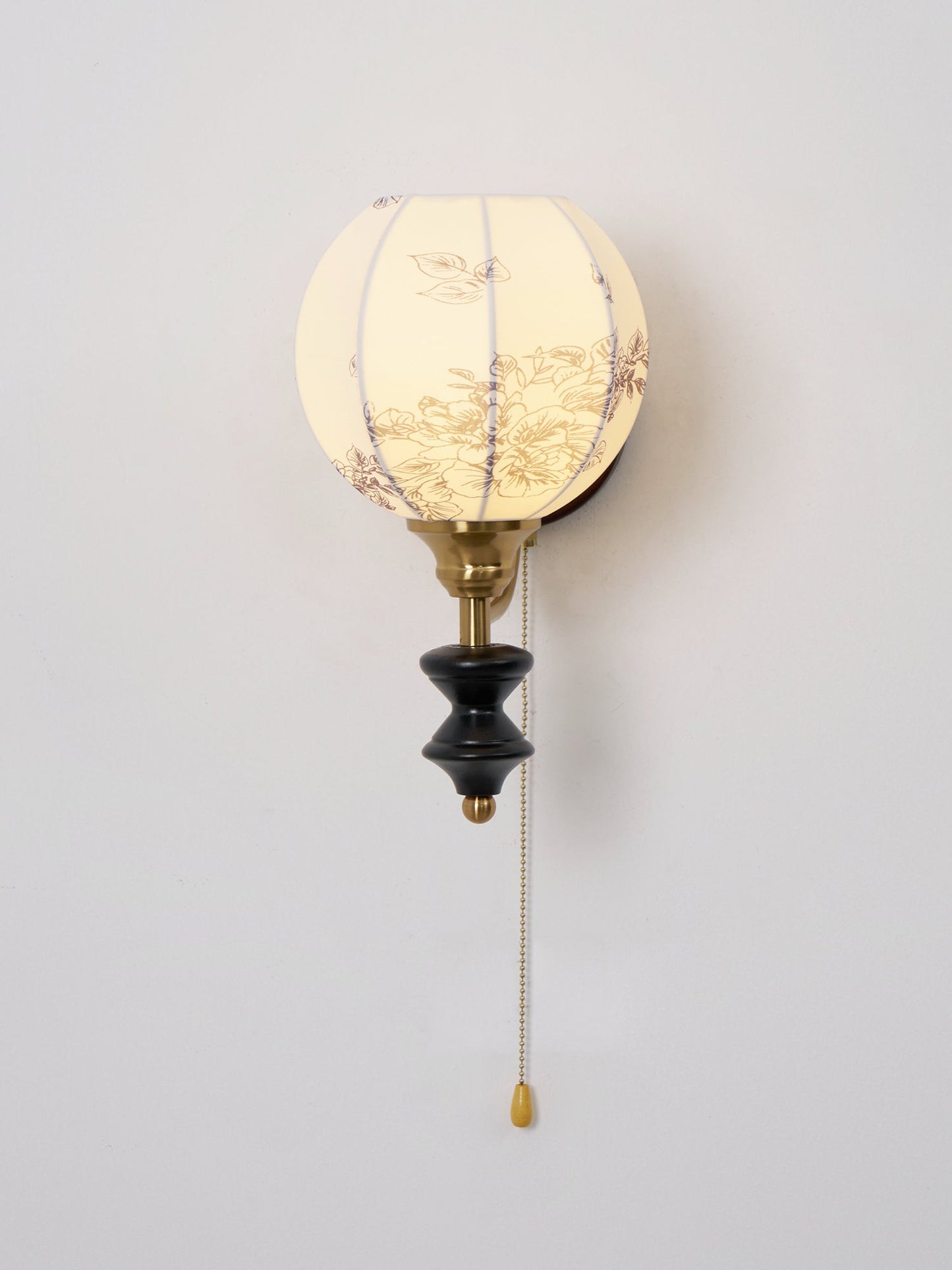 Pomander Fabric Wall Sconce