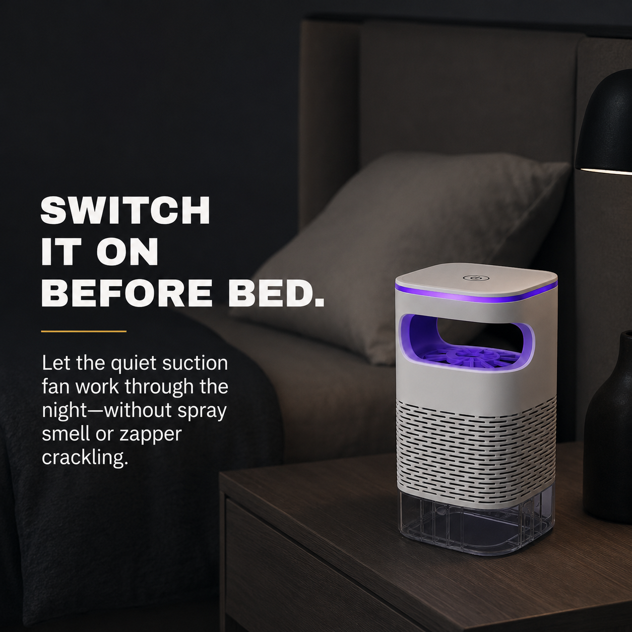 Vexora Indoor Flying Insect Trap – UV Light & Suction Fan
