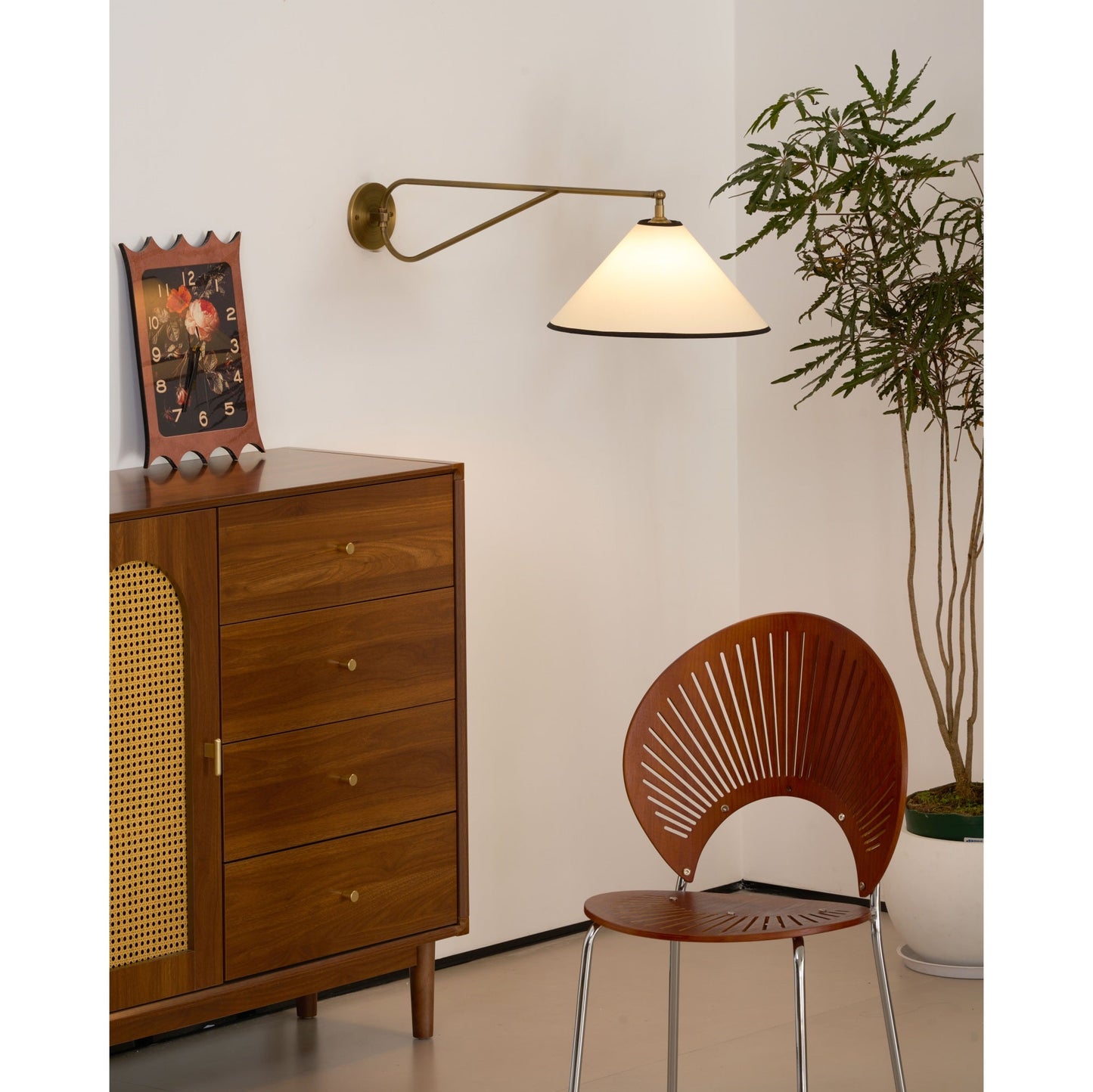 Lectern Brass Wall Light