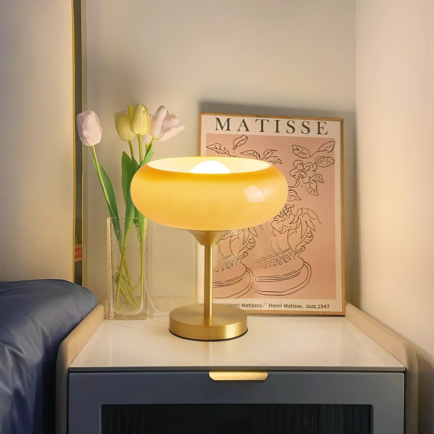 Miela Brass Table Lamp
