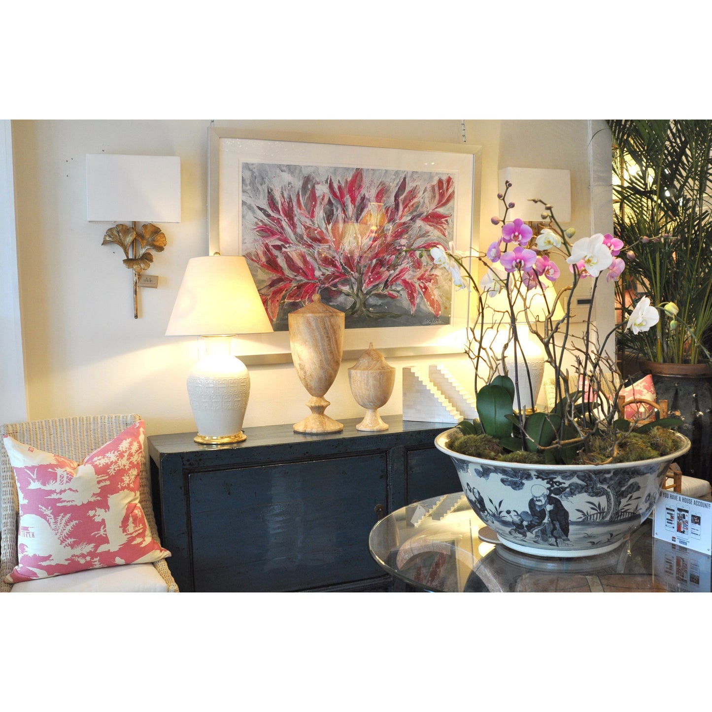 Palmette Wall Sconce