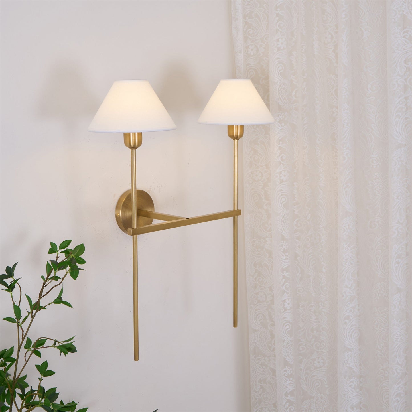 Mercer Brass Wall Sconce