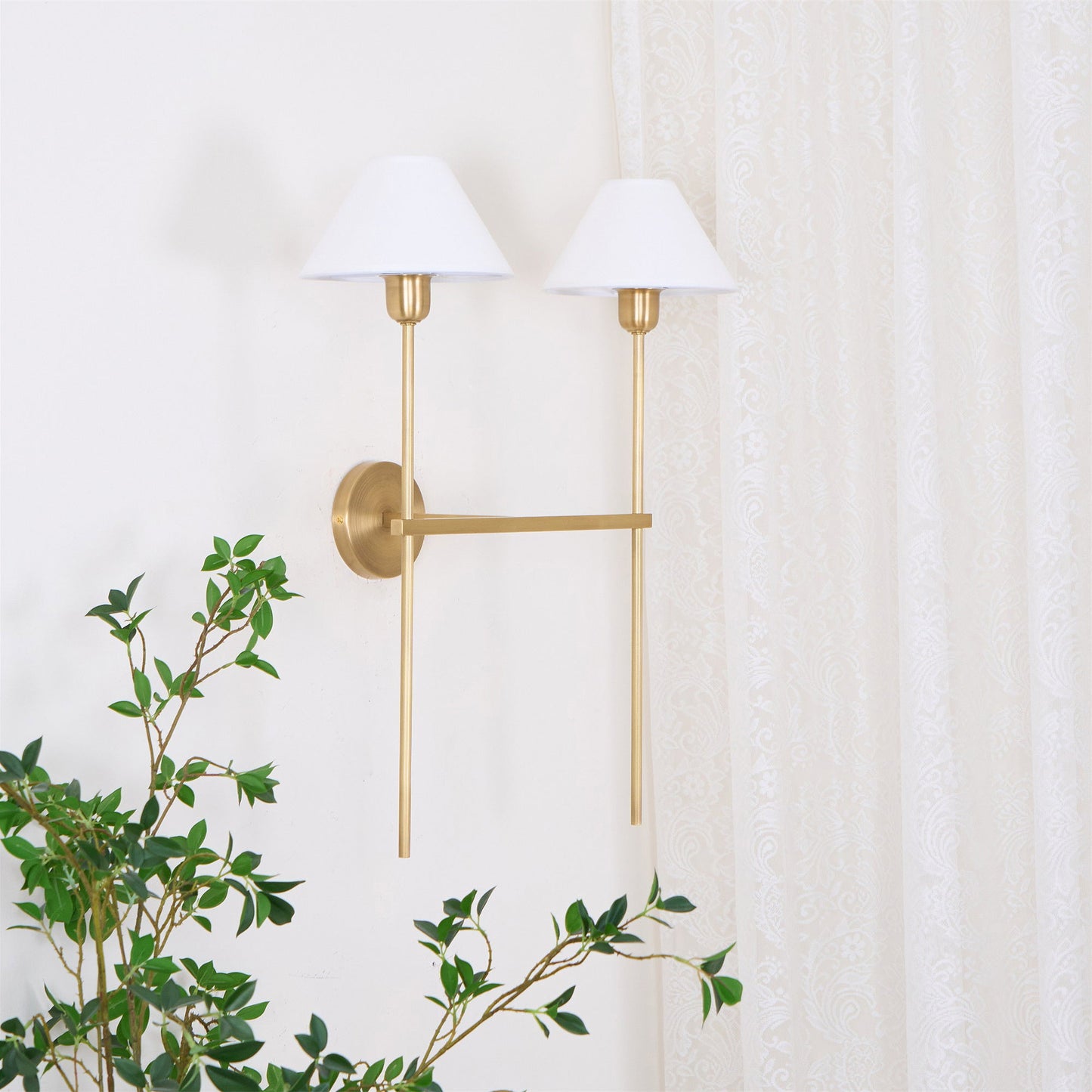 Mercer Brass Wall Sconce