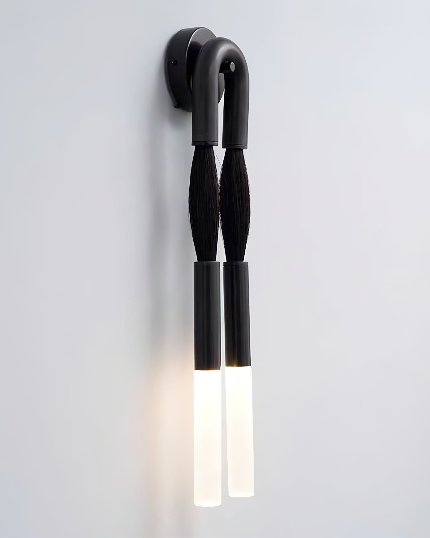 Pferdehaar-Wandlampe
