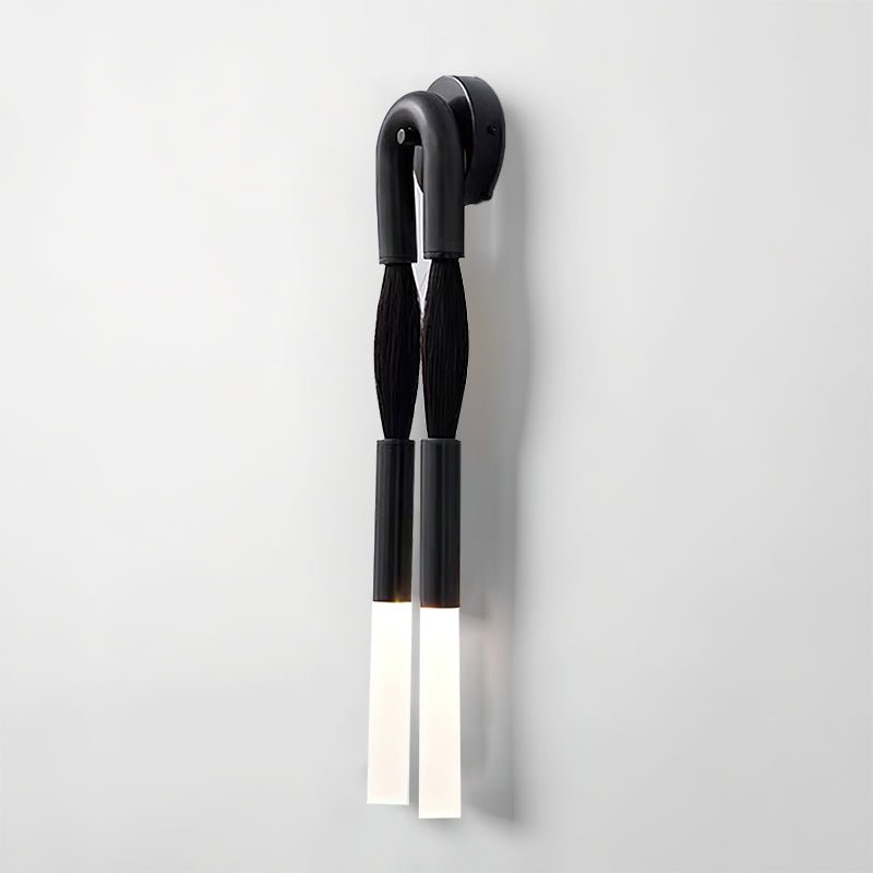 Pferdehaar-Wandlampe