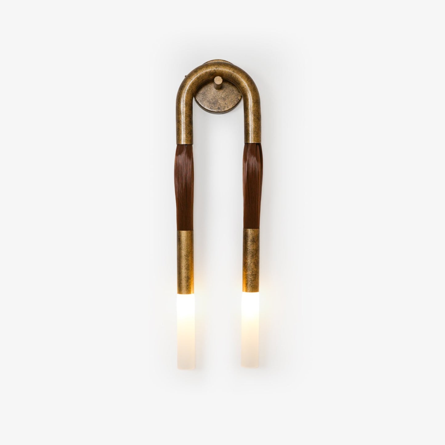 Pferdehaar-Wandlampe