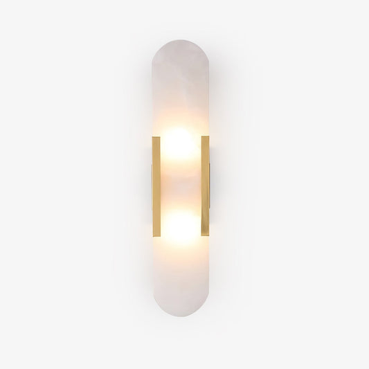 Stele Alabaster Sconce