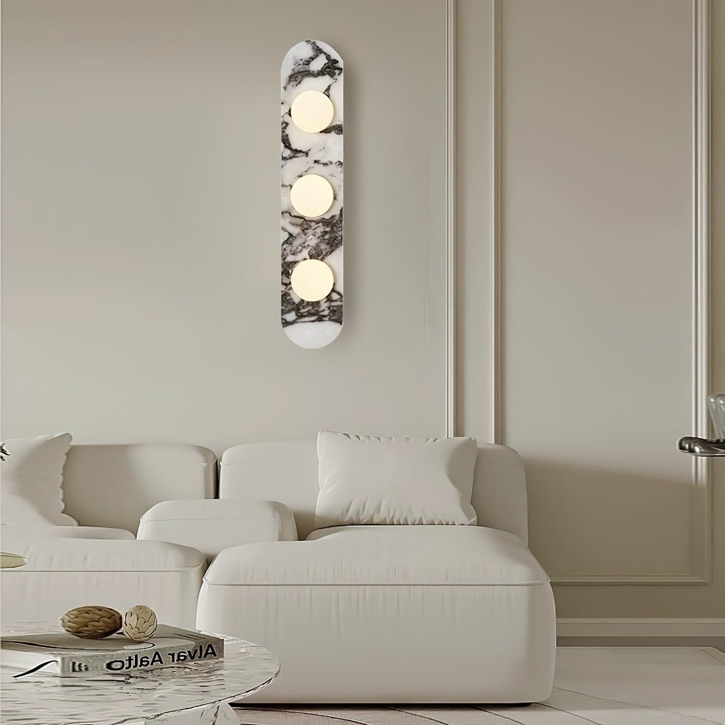 Perla Marble Wall Sconce