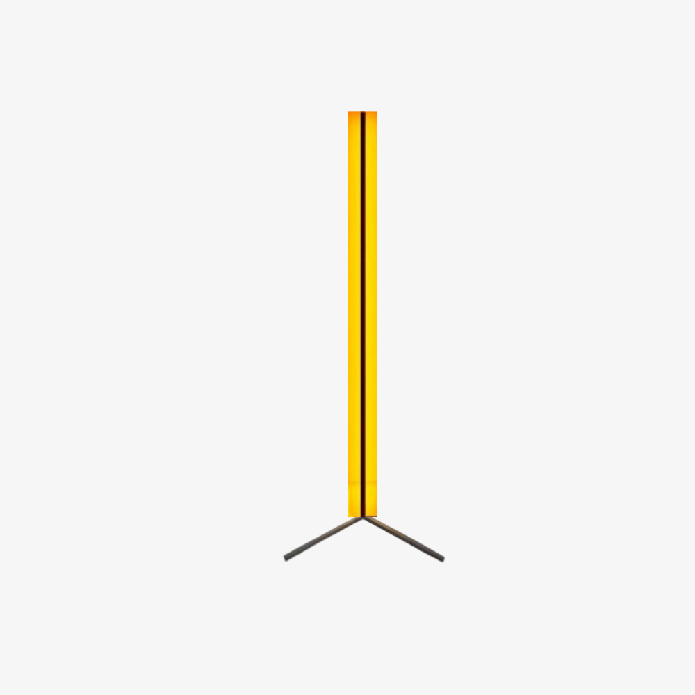 LED-Eck-Stehlampe mit Fernbedienung – Minimalistisches RGB