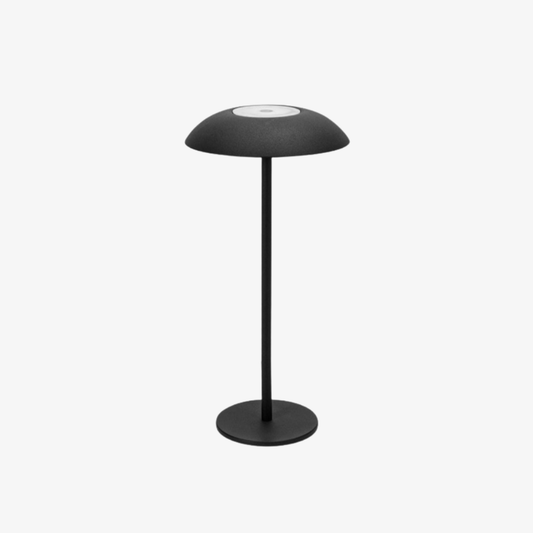 Rechargeable LED Table Lamp - Cordless Iron Desk Light - Modern Minimalist